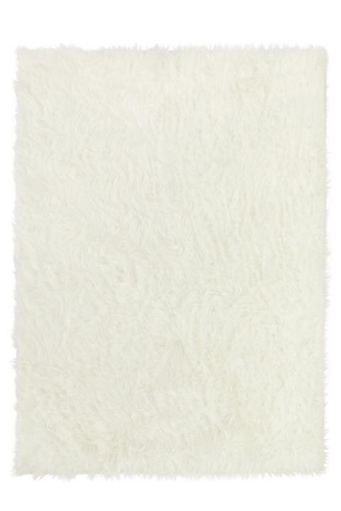 White Shag Rug