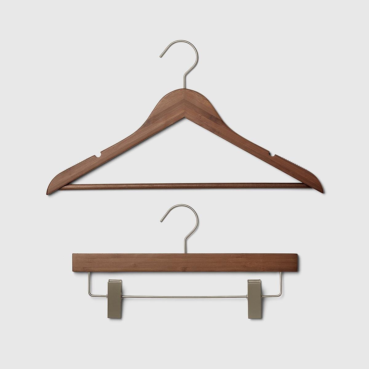 Marie Kondo Bamboo Non-Slip Hangers