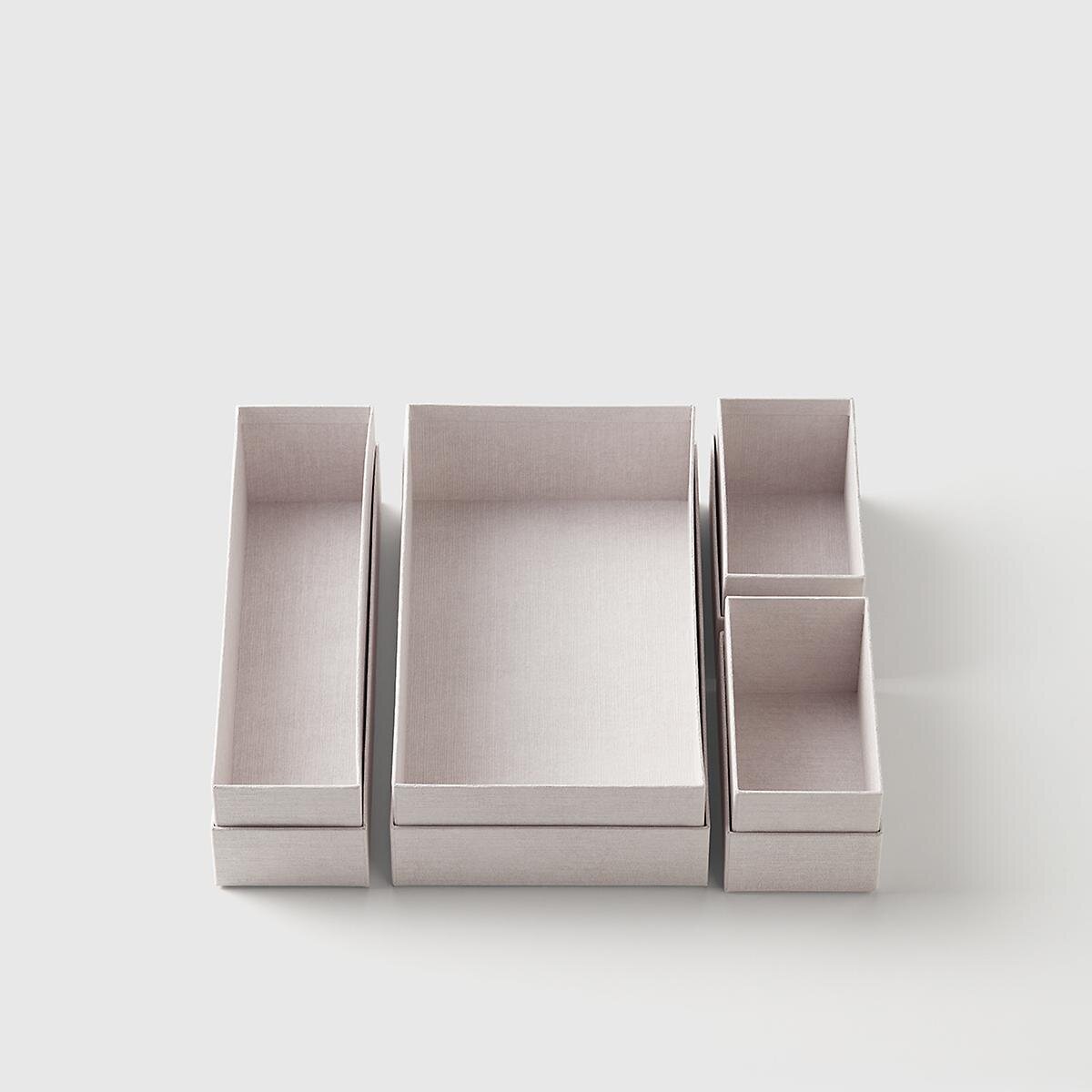 ADD TO FAVORITES Marie Kondo Calm Hikidashi Medium Organizer Boxes Pkg/8