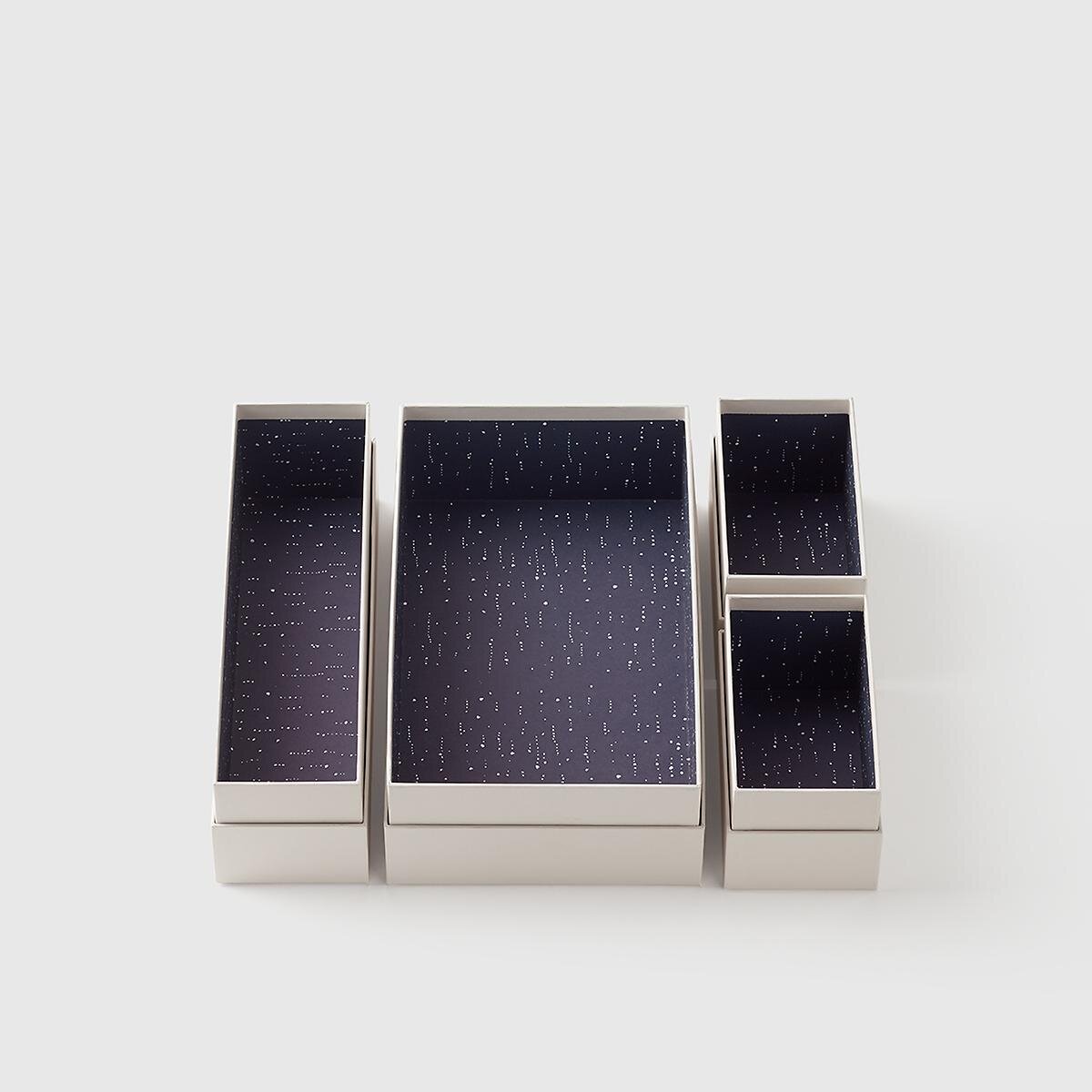 Marie Kondo Balance Hikidashi Medium Organizer Boxes Pkg/8